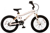 18 inch Volare Cool Rider kinderfiets - Jongens - Wit - BMX stuur - Handremmen - Reflectoren - Zadel in hoogte verstelbaar - Prime Collection - Fitmarktnl